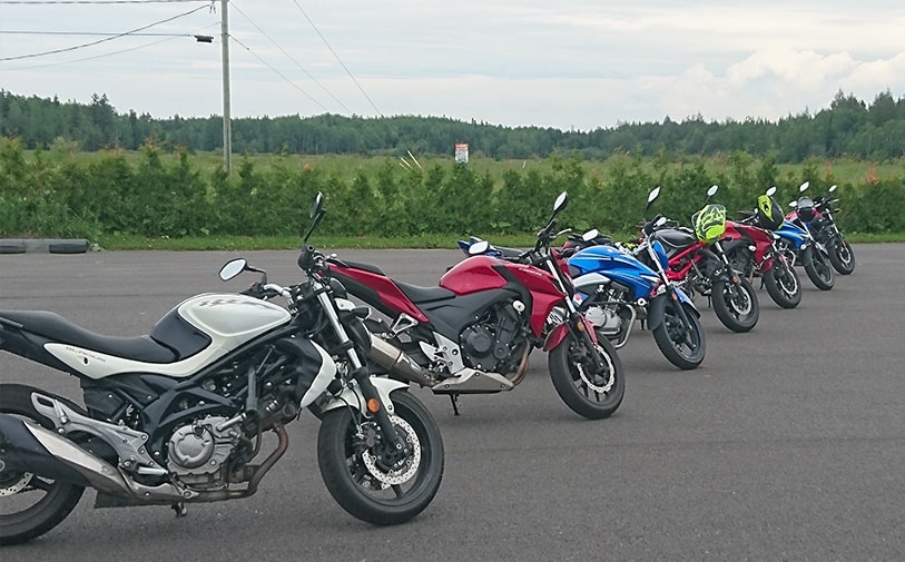 Cours de motocyclette